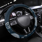 Carlton Football Steering Wheel Cover Go Blues Aboriginal Art - Aussie Hoodie
