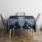 Custom Carlton Football Tablecloth Go Blues Aboriginal Art - Aussie Hoodie
