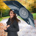 Custom Carlton Football Umbrella Go Blues Aboriginal Art - Aussie Hoodie