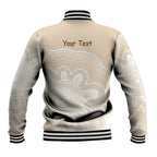 Tap Dance Australia Personalised Baseball Jacket Yellow-crested Cockatoo Indigenous Art