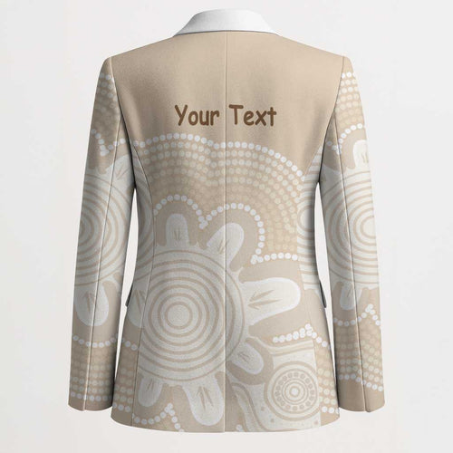 Tap Dance Australia Personalised Blazer Yellow-crested Cockatoo Indigenous Art