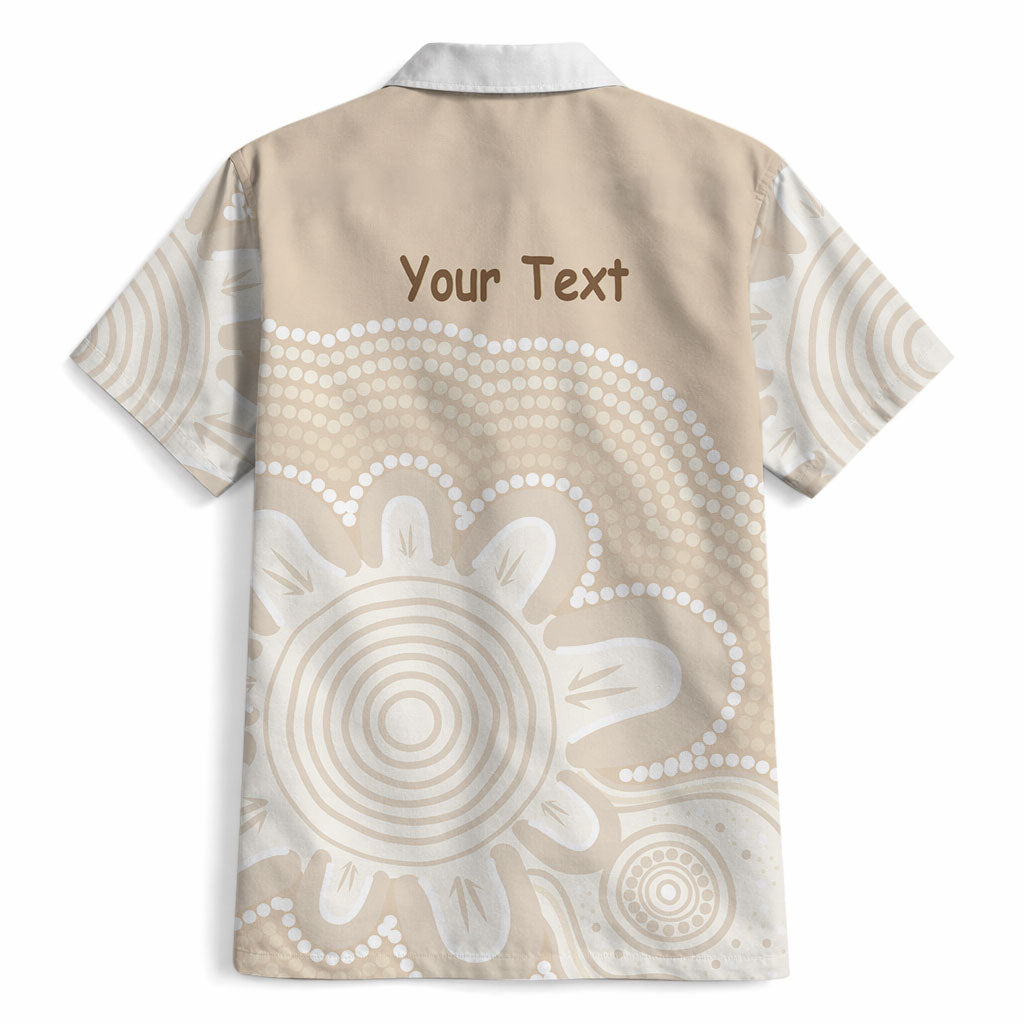 Tap Dance Australia Personalised Hawaiian Shirt Yellow-crested Cockatoo Indigenous Art
