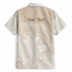 Tap Dance Australia Personalised Hawaiian Shirt Yellow-crested Cockatoo Indigenous Art