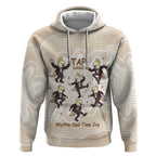 Tap Dance Australia Personalised Hoodie Yellow-crested Cockatoo Indigenous Art