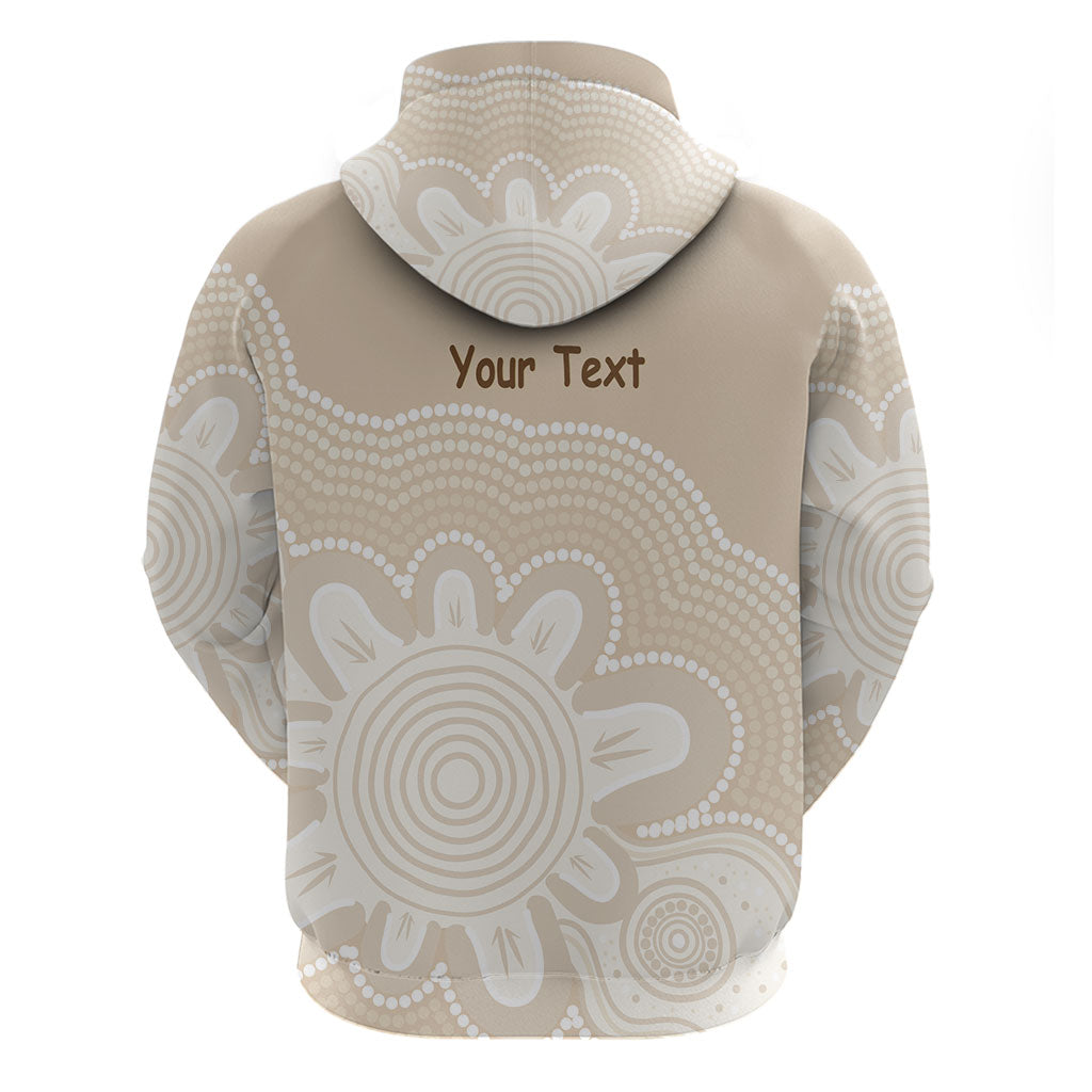 Tap Dance Australia Personalised Hoodie Yellow-crested Cockatoo Indigenous Art