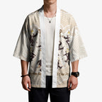 Tap Dance Australia Personalised Kimono Yellow-crested Cockatoo Indigenous Art