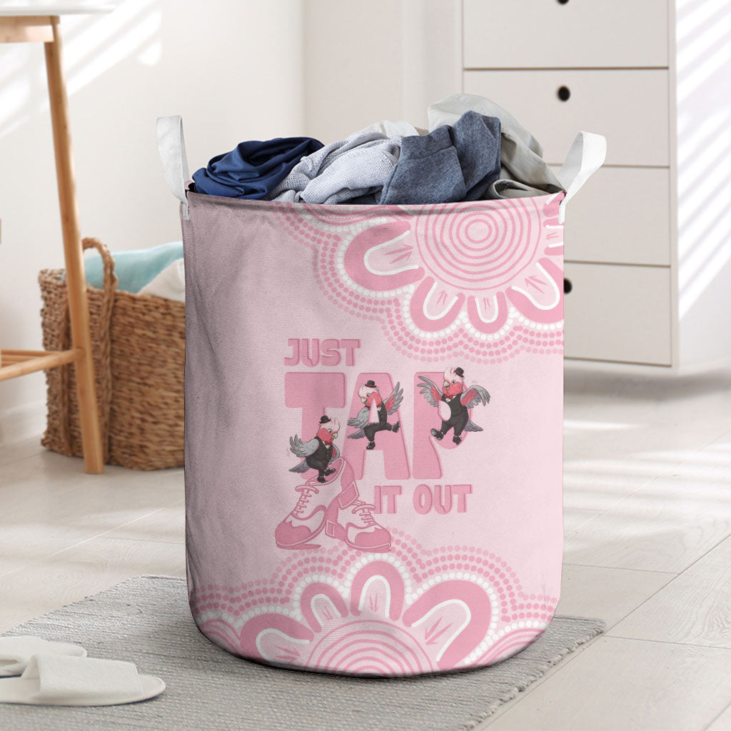 Tap Dance Australia Laundry Basket Pink Galah Just Tap It Out