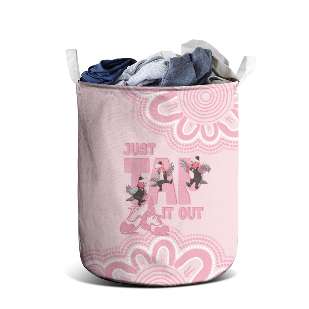 Tap Dance Australia Laundry Basket Pink Galah Just Tap It Out