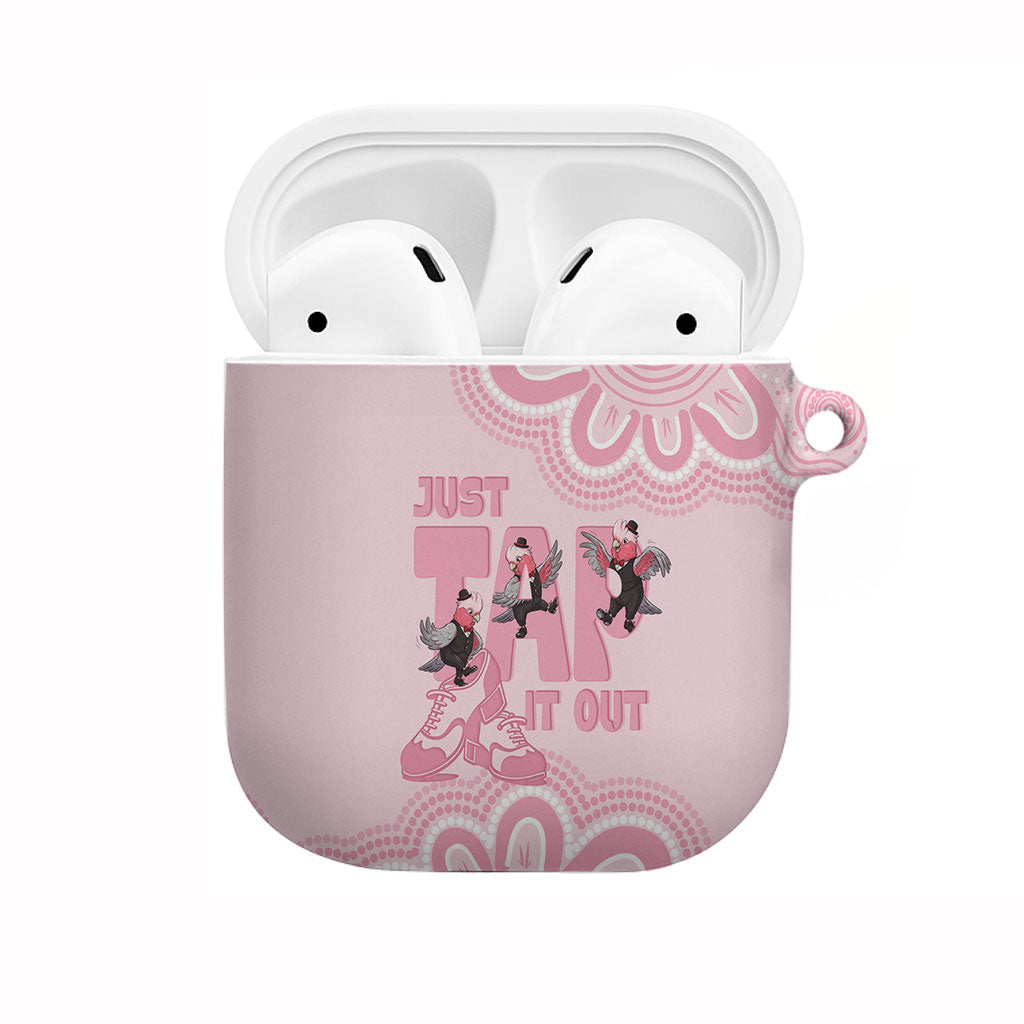 Tap Dance Australia AirPods Case Pink Galah Just Tap It Out
