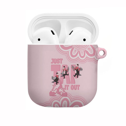 Tap Dance Australia AirPods Case Pink Galah Just Tap It Out