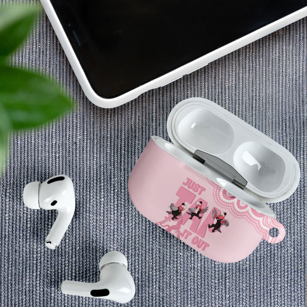 Tap Dance Australia AirPods Case Pink Galah Just Tap It Out