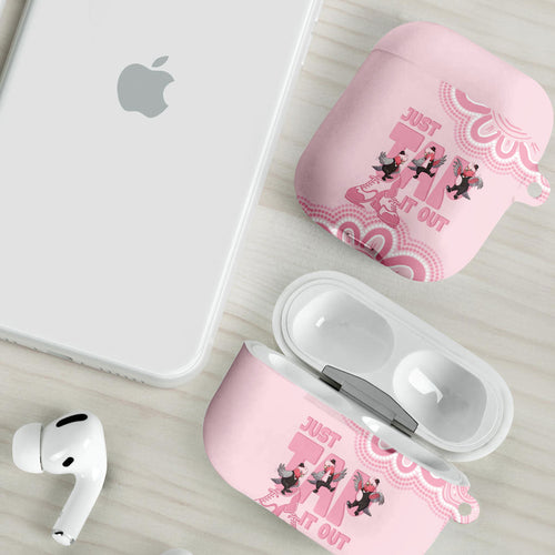 Tap Dance Australia AirPods Case Pink Galah Just Tap It Out