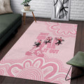 Tap Dance Australia Area Rug Pink Galah Just Tap It Out
