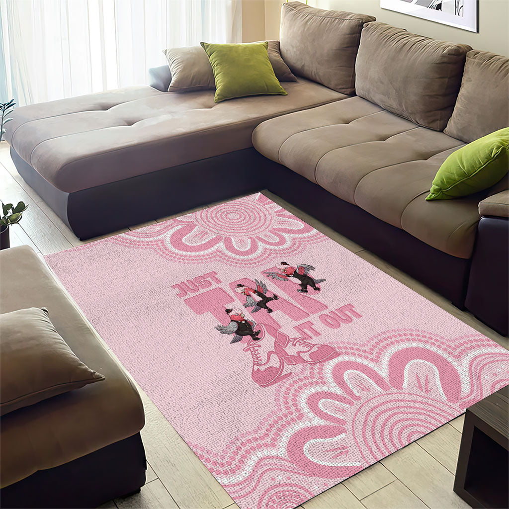 Tap Dance Australia Area Rug Pink Galah Just Tap It Out