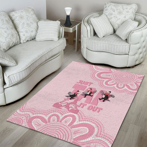 Tap Dance Australia Area Rug Pink Galah Just Tap It Out