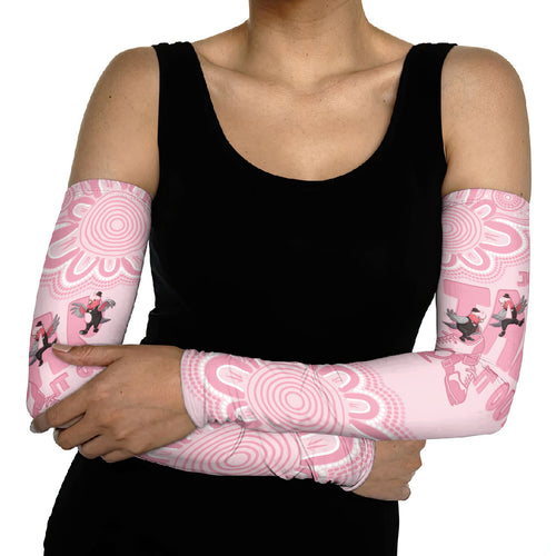 Tap Dance Australia Arm Sleeves Pink Galah Just Tap It Out
