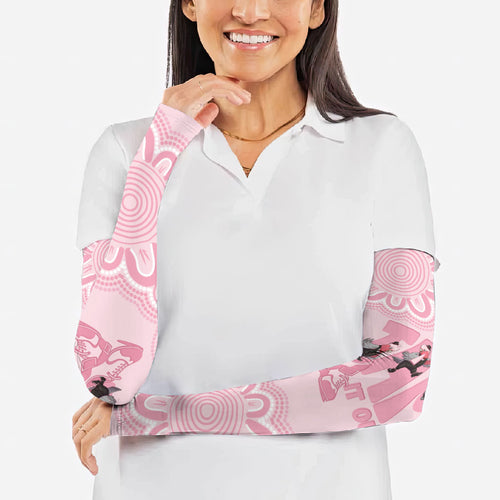 Tap Dance Australia Arm Sleeves Pink Galah Just Tap It Out