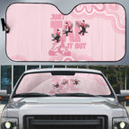 Tap Dance Australia Auto Sun Shade Pink Galah Just Tap It Out
