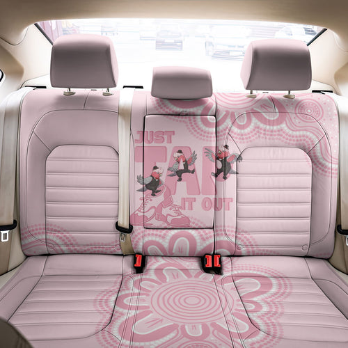 Tap Dance Australia Back Car Seat Cover Pink Galah Just Tap It Out