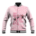 Tap Dance Australia Baseball Jacket Pink Galah Just Tap It Out
