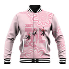 Tap Dance Australia Baseball Jacket Pink Galah Just Tap It Out