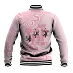Tap Dance Australia Baseball Jacket Pink Galah Just Tap It Out