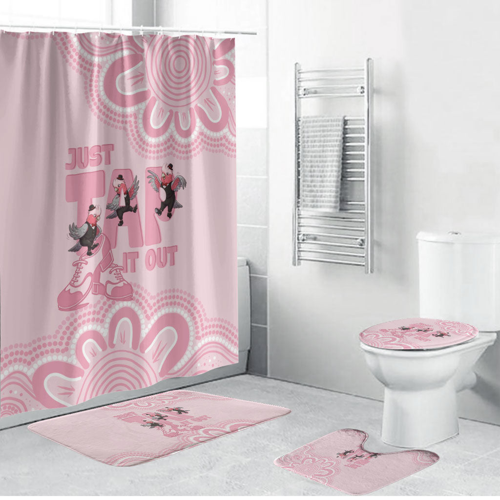 Tap Dance Australia Bathroom Set Pink Galah Just Tap It Out