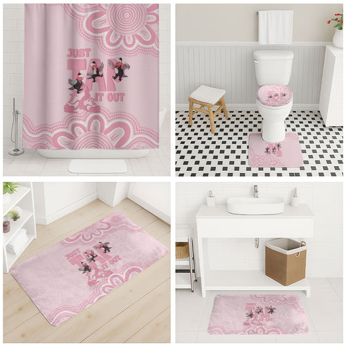 Tap Dance Australia Bathroom Set Pink Galah Just Tap It Out