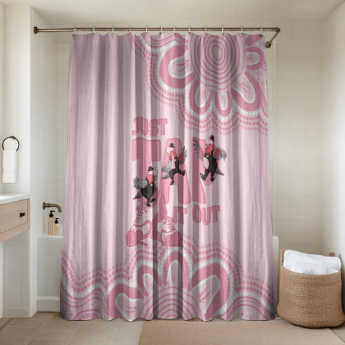Tap Dance Australia Bathroom Set Pink Galah Just Tap It Out