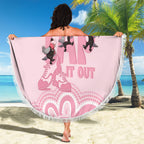 Tap Dance Australia Beach Blanket Pink Galah Just Tap It Out