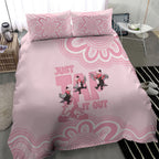 Tap Dance Australia Bedding Set Pink Galah Just Tap It Out