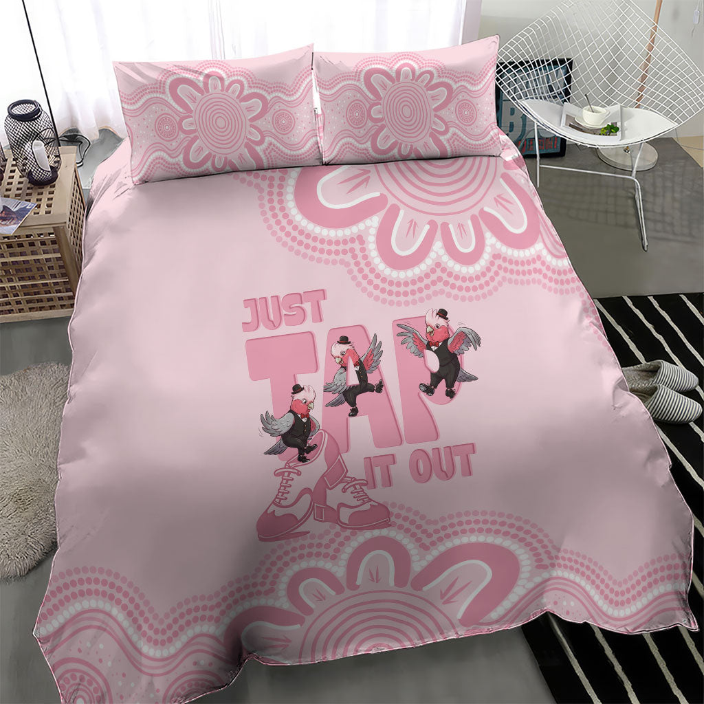Tap Dance Australia Bedding Set Pink Galah Just Tap It Out