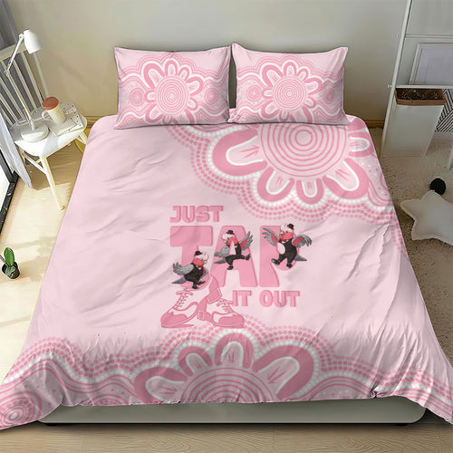 Tap Dance Australia Bedding Set Pink Galah Just Tap It Out