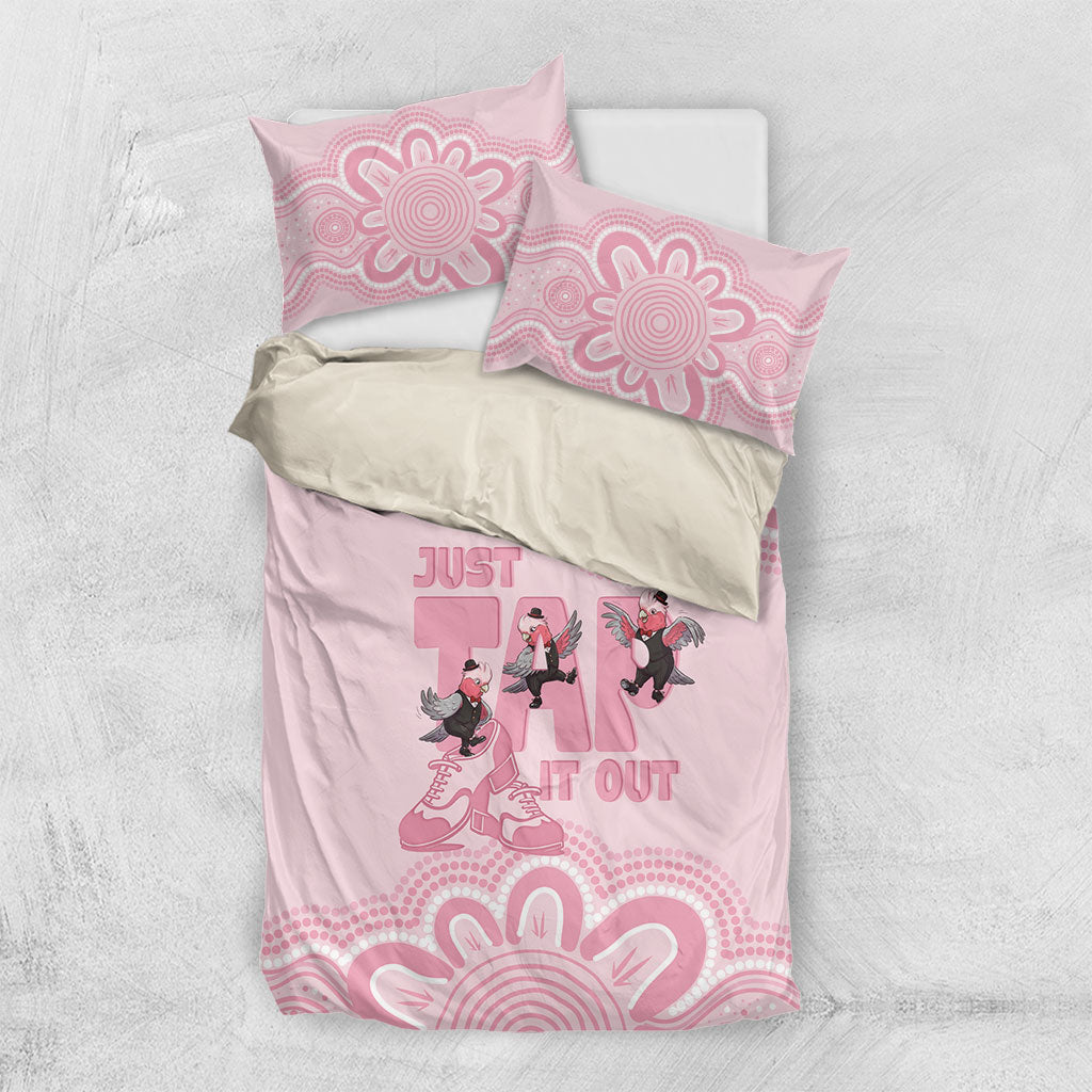 Tap Dance Australia Bedding Set Pink Galah Just Tap It Out