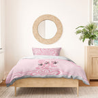 Tap Dance Australia Bedding Set Pink Galah Just Tap It Out