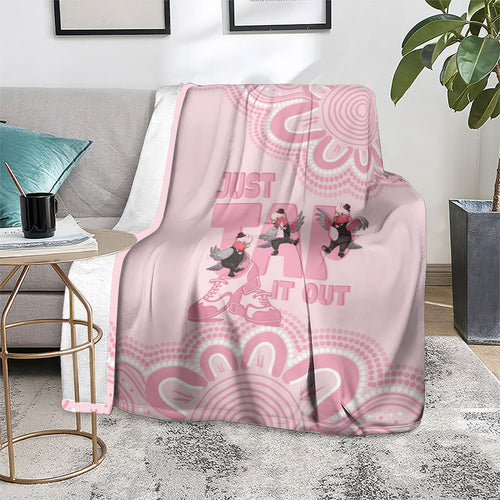 Tap Dance Australia Blanket Pink Galah Just Tap It Out