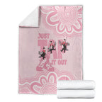 Tap Dance Australia Blanket Pink Galah Just Tap It Out