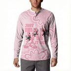 Tap Dance Australia Button Sweatshirt Pink Galah Just Tap It Out