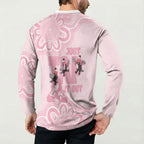 Tap Dance Australia Button Sweatshirt Pink Galah Just Tap It Out