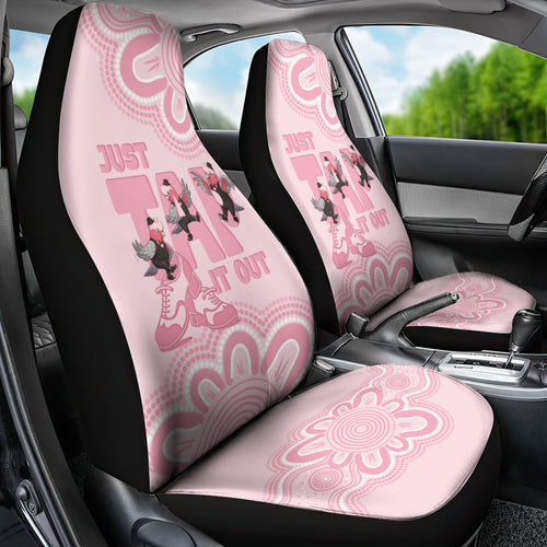 Tap Dance Australia Car Seat Cover Pink Galah Just Tap It Out