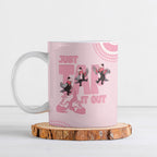 Tap Dance Australia Ceramic Mug Pink Galah Just Tap It Out