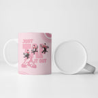 Tap Dance Australia Ceramic Mug Pink Galah Just Tap It Out