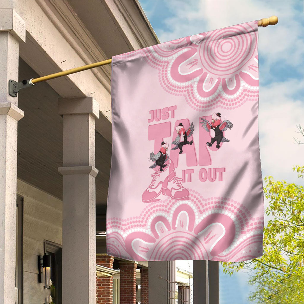 Tap Dance Australia Garden Flag Pink Galah Just Tap It Out