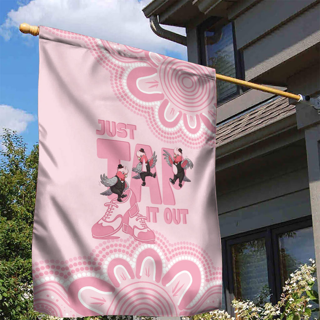 Tap Dance Australia Garden Flag Pink Galah Just Tap It Out