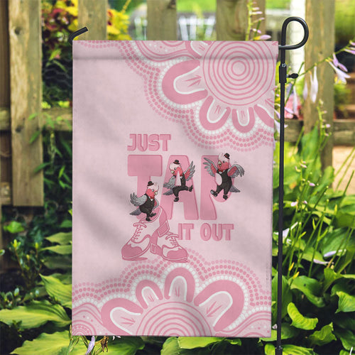 Tap Dance Australia Garden Flag Pink Galah Just Tap It Out