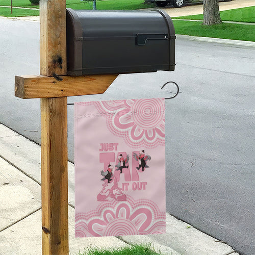 Tap Dance Australia Garden Flag Pink Galah Just Tap It Out