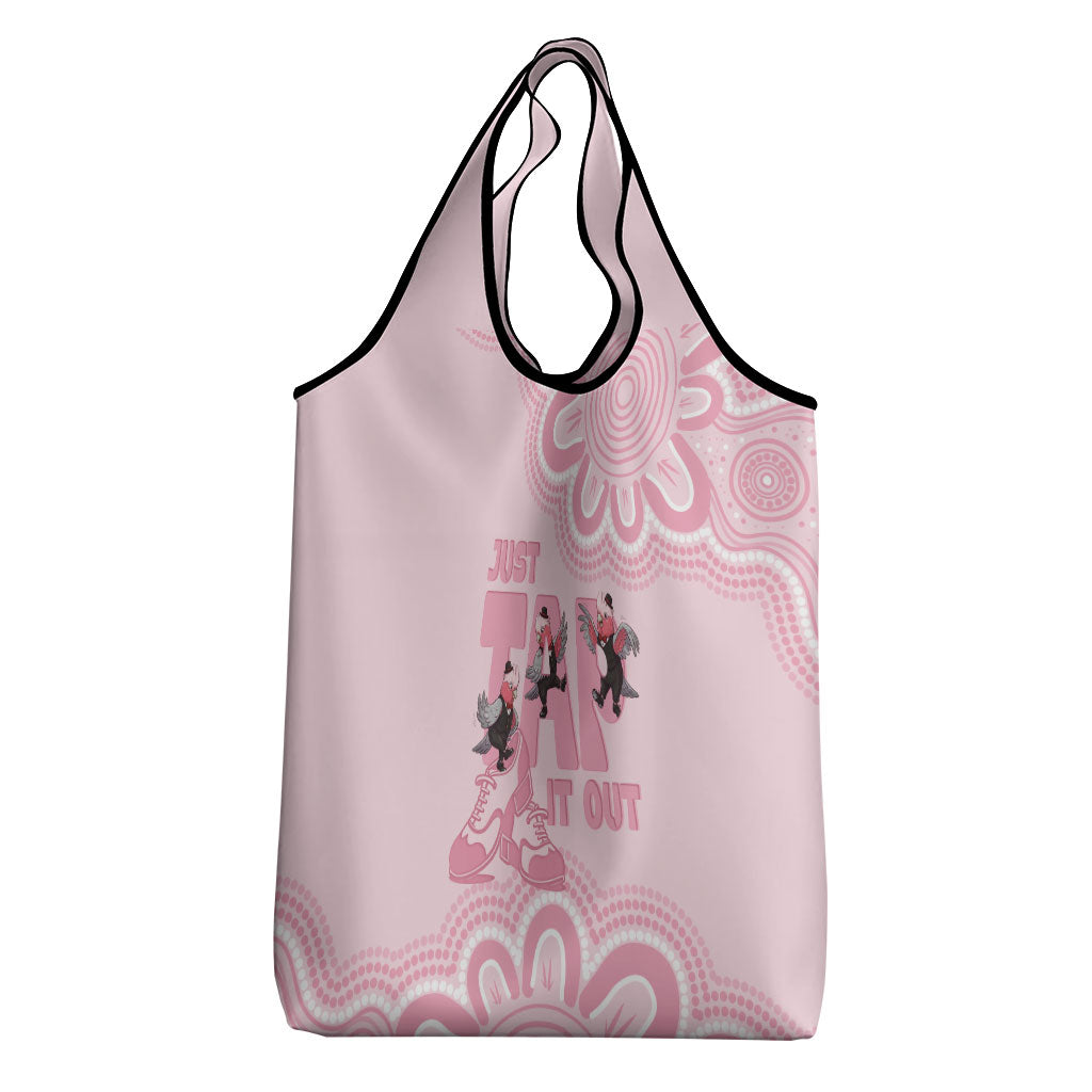 Tap Dance Australia Grocery Bag Pink Galah Just Tap It Out