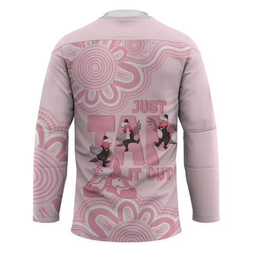 Tap Dance Australia Hockey Jersey Pink Galah Just Tap It Out