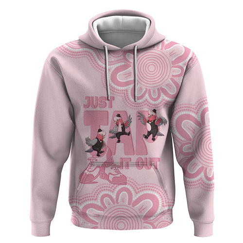 Tap Dance Australia Hoodie Pink Galah Just Tap It Out