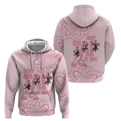 Tap Dance Australia Hoodie Pink Galah Just Tap It Out